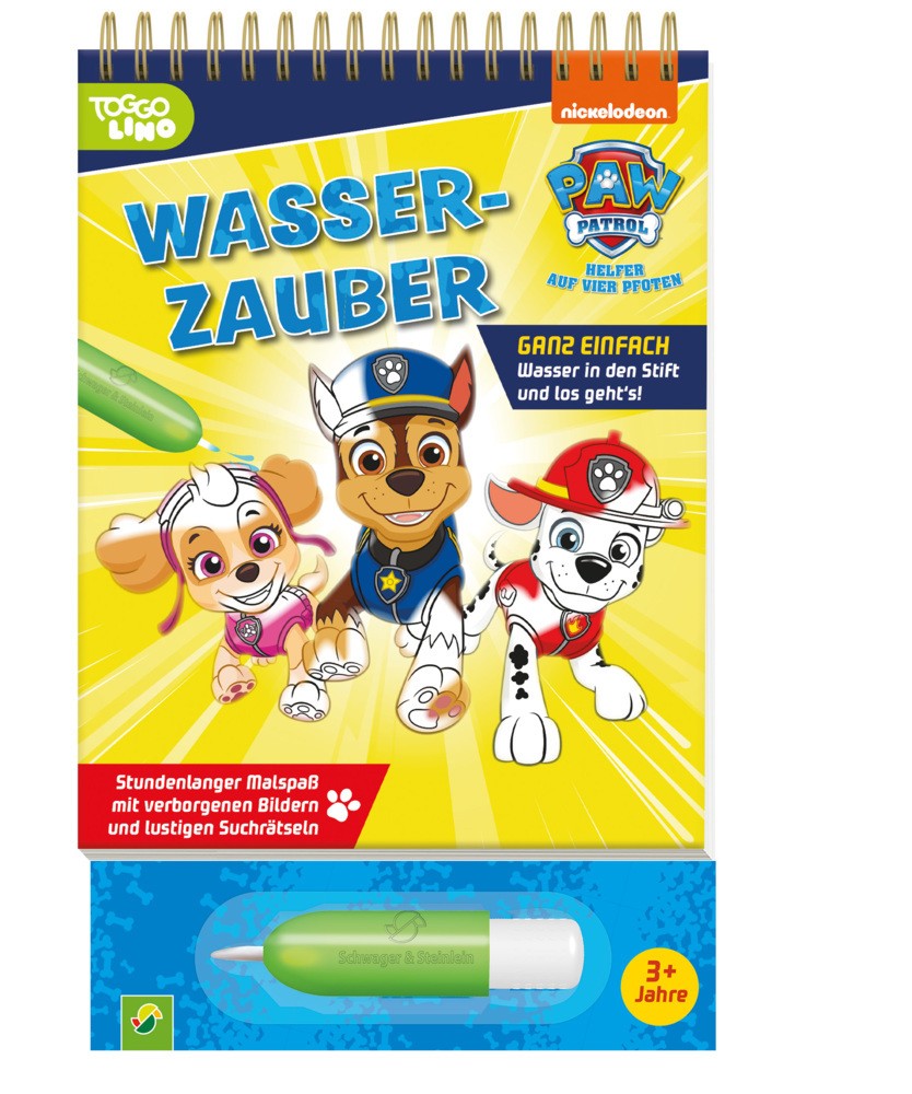 PAW Patrol Wasserzauber Malbuch Wasser