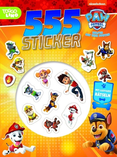 Paw Patrol, 555 Sticker