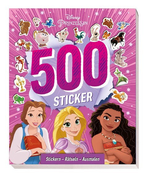 Disney Prinzessin 500 Sticker Activityblock Softcover Titelbild