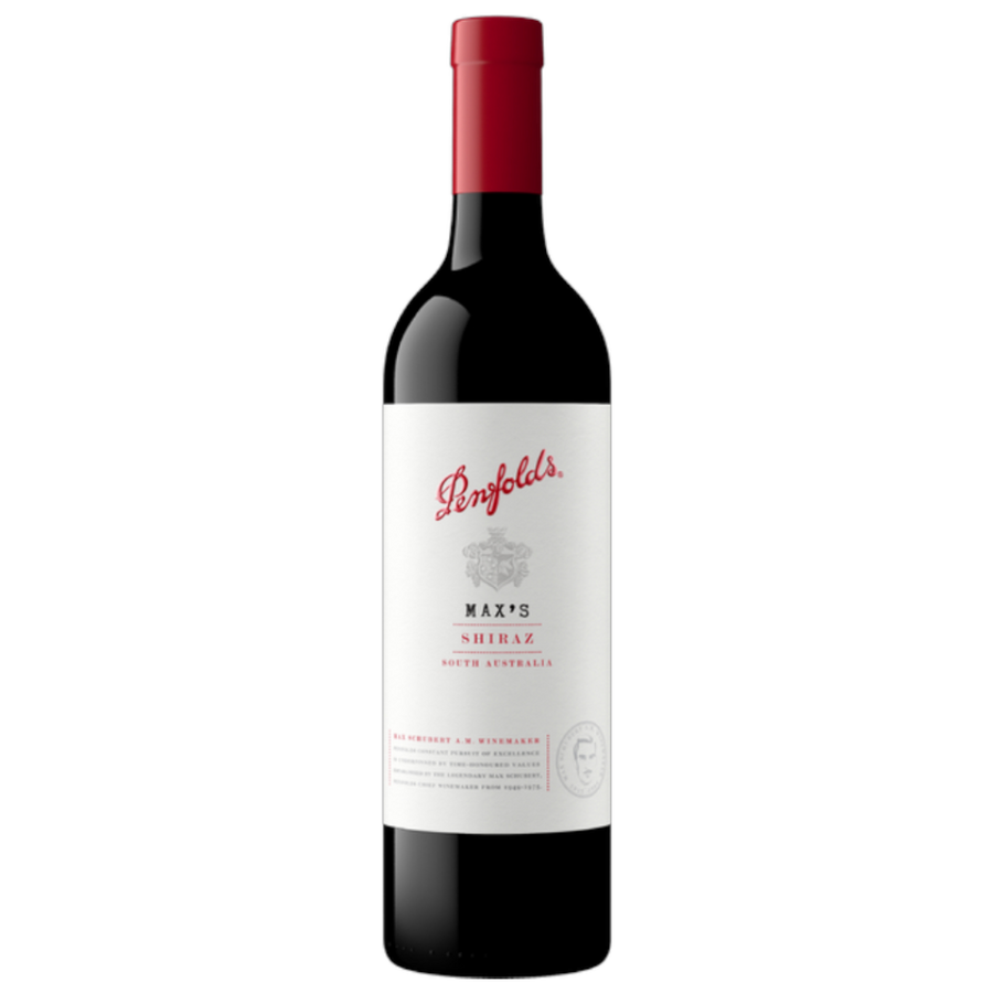Penfolds Max's Shiraz 2021 - australischer Rotwein aus Süd-Australien mit weichen Tanninen und cremiger Textur