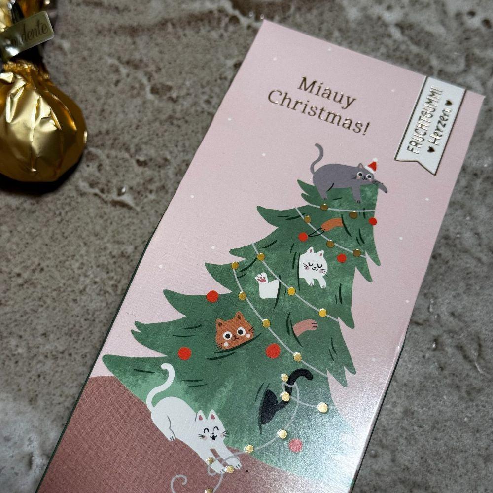 Weihnachten Geschenkbox mit süßen und herzhaften Snacks