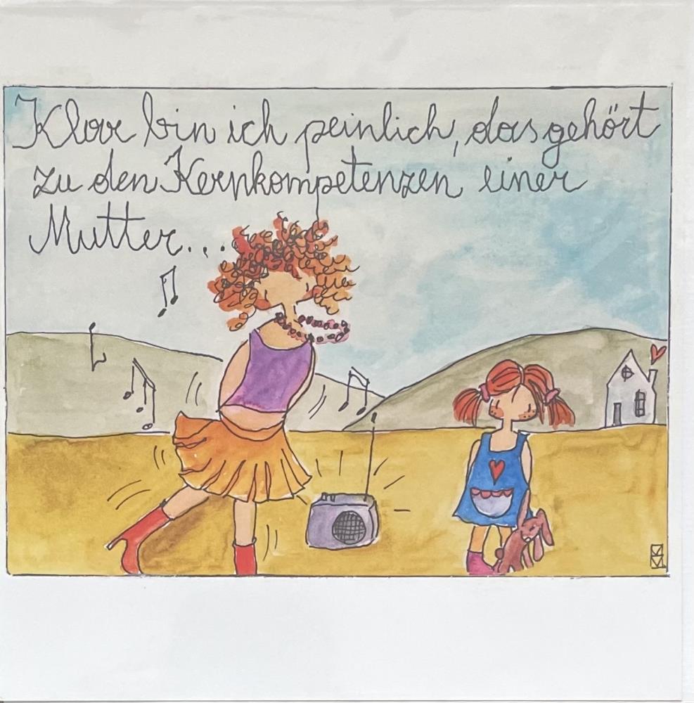 Michaela Mara, Kunstbillet Klappkarte BQ10MA1248