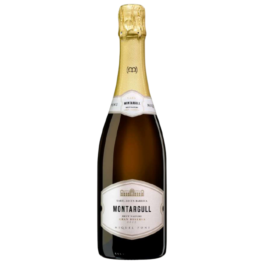 Miquel Pons Cava Montargull Brut Nature Gran Reserva Xarel·lo Barrel – Barrique, Bio, elegant
