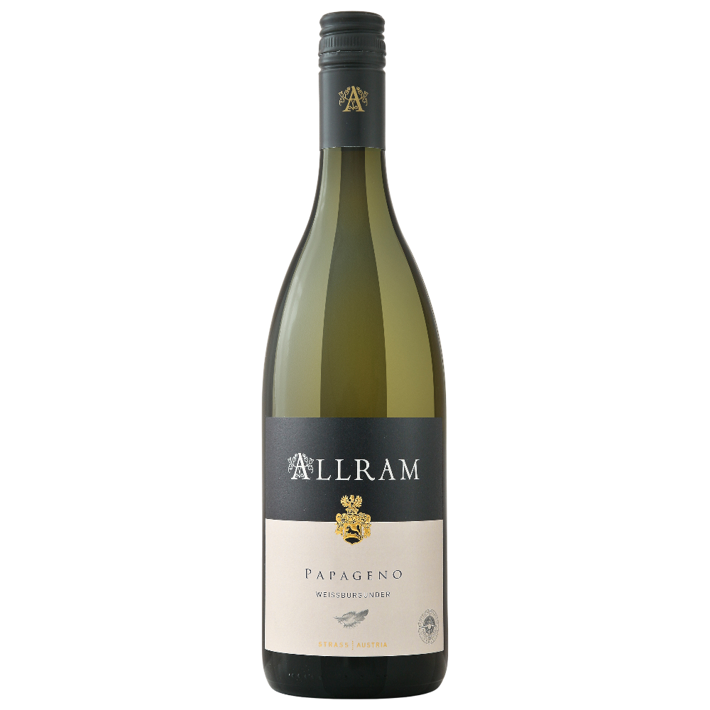 Allram Weissburgunder Papageno 2025 – Birne, Ringlotte, mineralisch, fruchtig, elegant