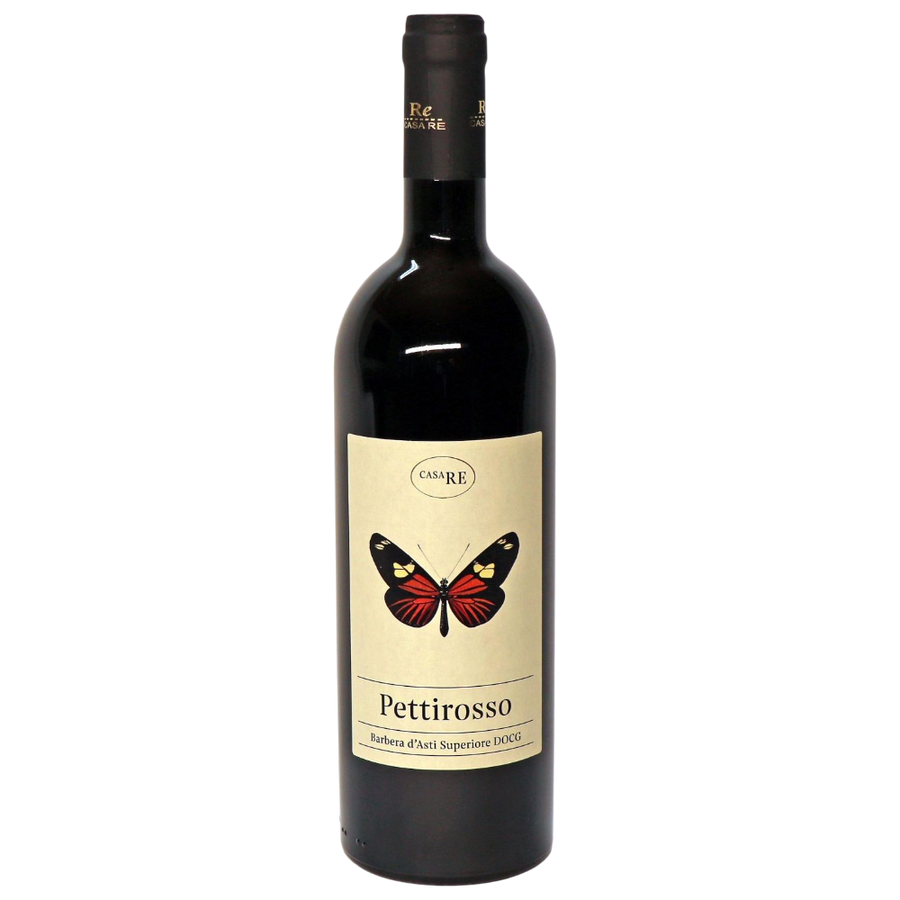 CASA RE Pettirosso Barbera d'Asti 2021 0,75 l dunkle Beeren Amarena Pflaumenmus Kirschlikör