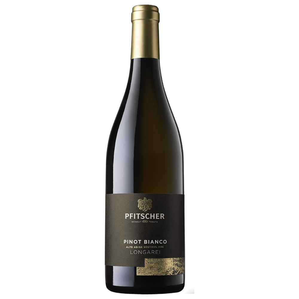 Pfitscher Pinot Bianco Longarei 2025 0,75 l grüngelb gelbe Äpfel elegant