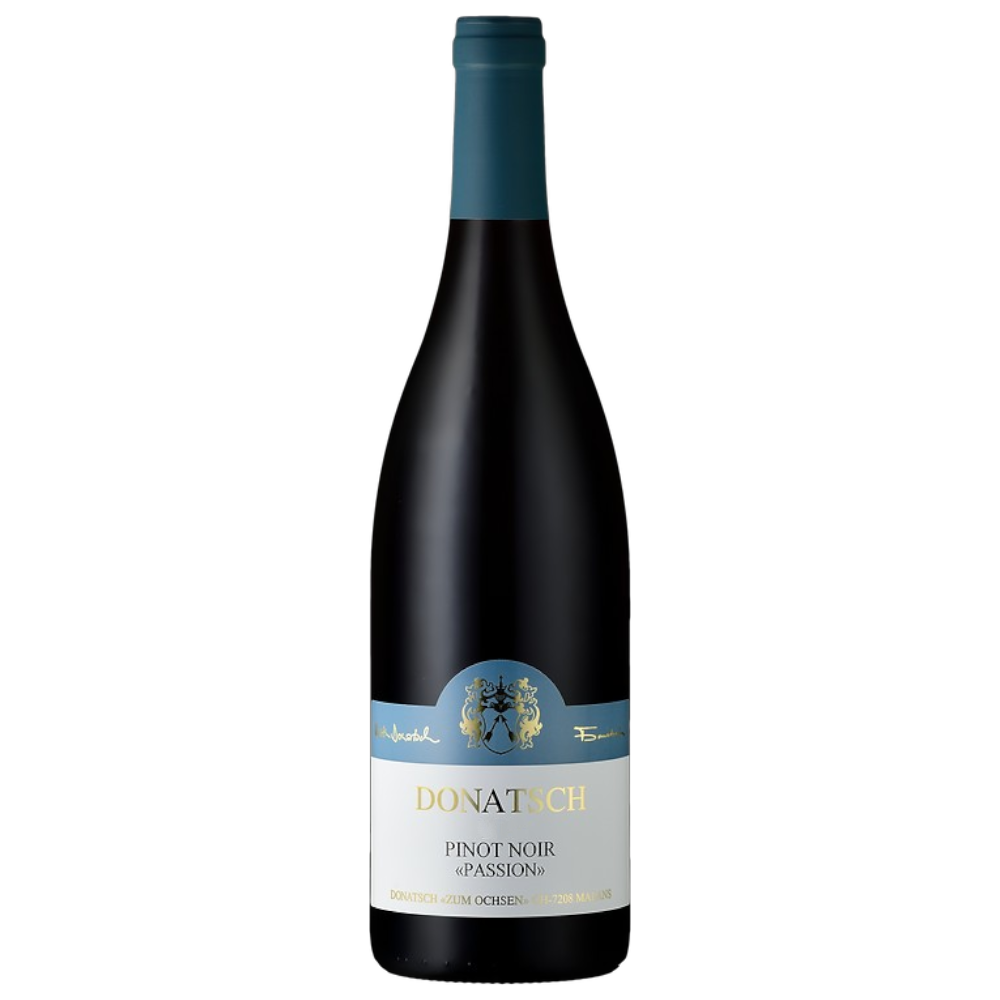 Donatsch Pinot Noir Passion 2021 0,75 l – Rubinrot, Kirsche, dunkle Beeren, würzig, Graubünden