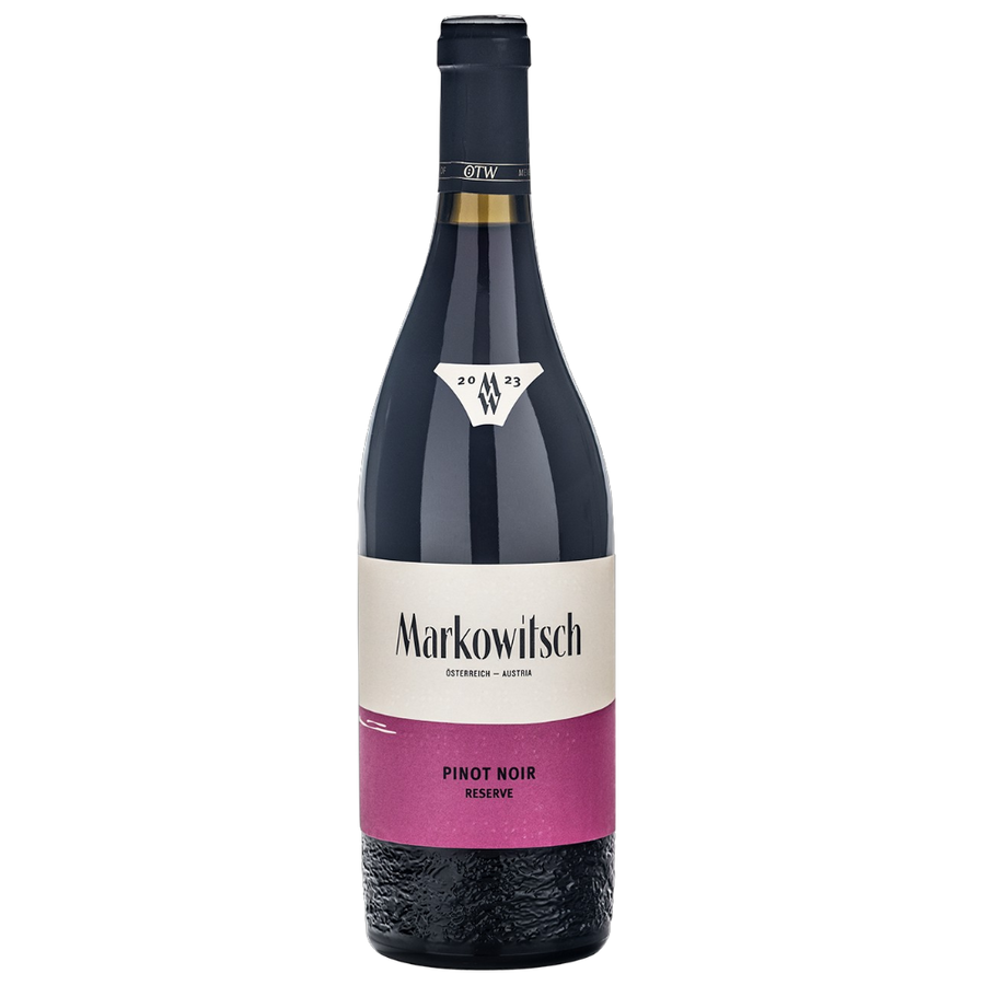 Markowitsch Pinot Noir Reserve 2023 0,75 l Lakritze Hagebutten Gewürznelken schwarzer Pfeffer