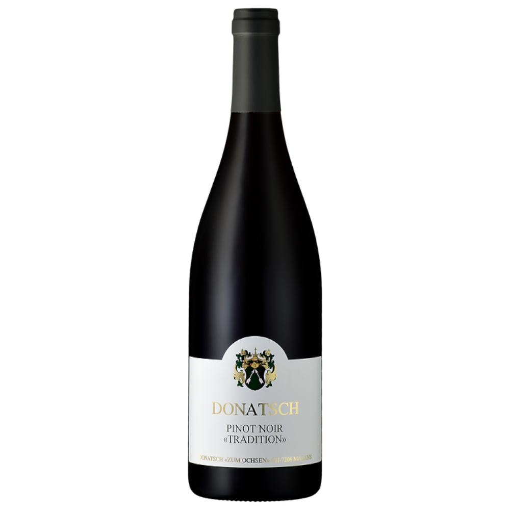 Donatsch Pinot Noir Tradition 2023 – Graubünden, Himbeere, Brombeere, frisch, elegant