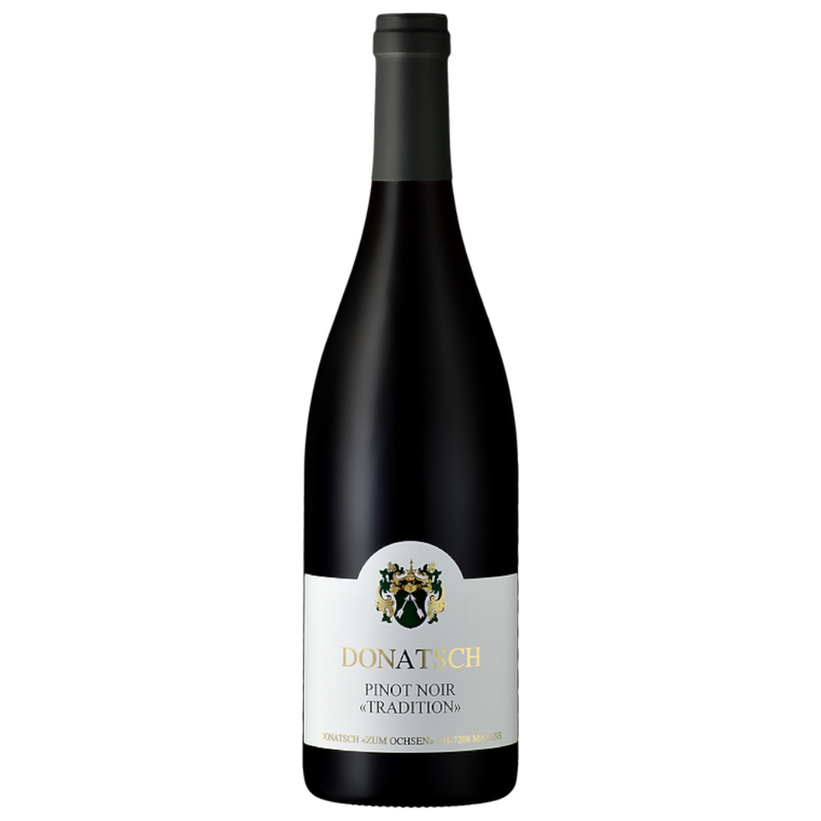 Donatsch Pinot Noir Tradition 2023 – Graubünden, Himbeere, Brombeere, frisch, elegant