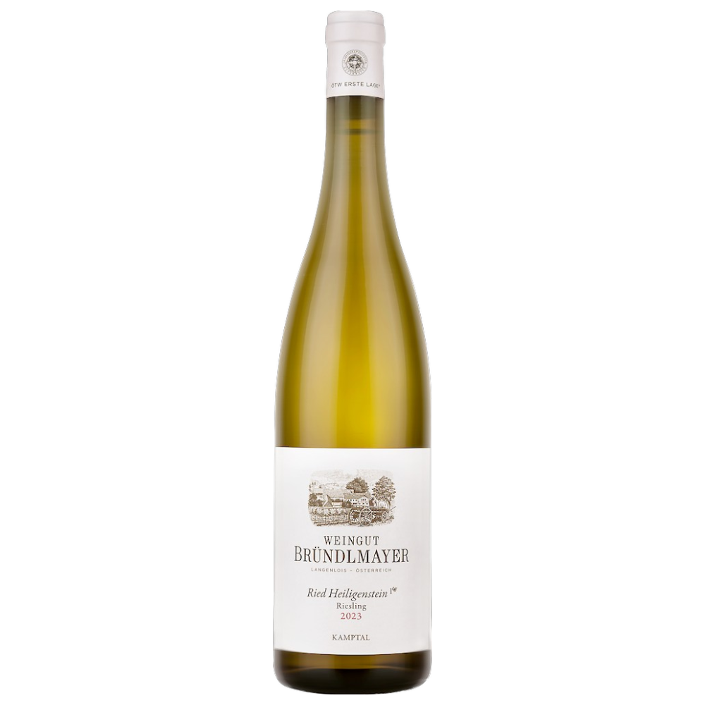 Weingut Bründlmayer Riesling Ried Heiligenstein 1. ÖTW 2023 - österreichischer Riesling aus der berühmten Sandsteinlage im Kamptal, 0,375l Halbflasche