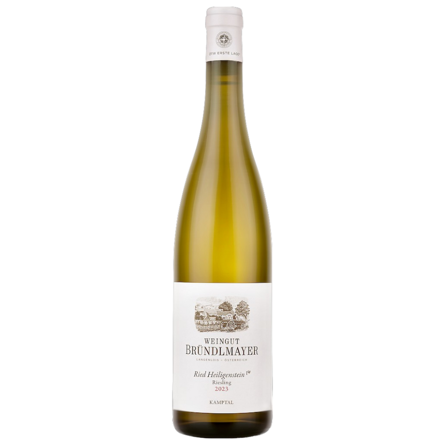 Weingut Bründlmayer Riesling Ried Heiligenstein 1. ÖTW 2023 - österreichischer Riesling aus der berühmten Sandsteinlage im Kamptal, 0,375l Halbflasche