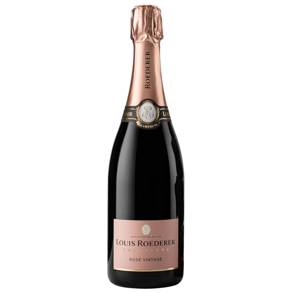 Louis Roederer Champagne Rose 2017 - französischer Premium-Champagner aus Estate La Riviere mit Rose d'Infusion Methode und 60% Pinot Noir