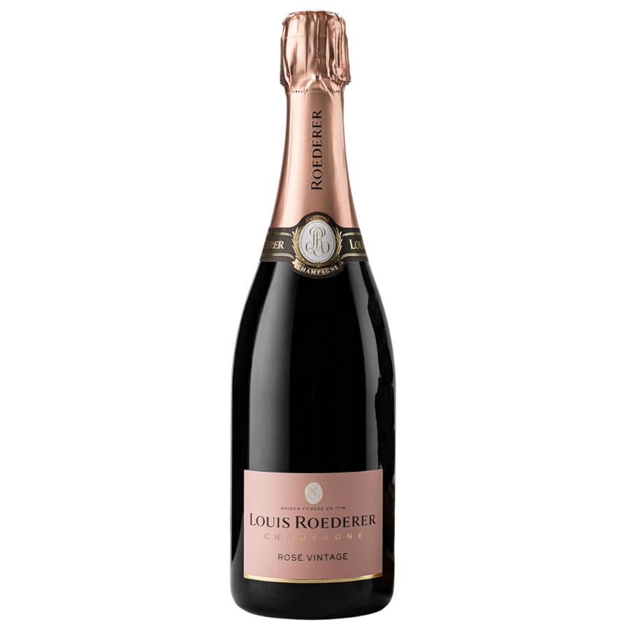 Louis Roederer Champagne Rose 2017 - französischer Premium-Champagner aus Estate La Riviere mit Rose d'Infusion Methode und 60% Pinot Noir