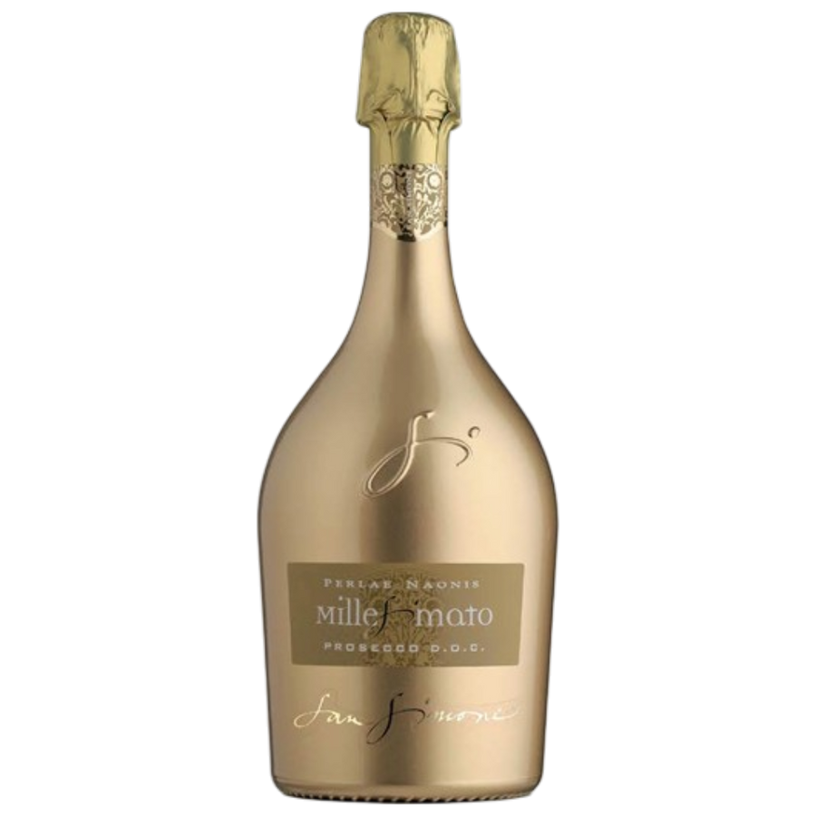 San Simone Perlae Naonis Gold 0,75 l Strohgelb Apfel Birne Aprikose Perlage