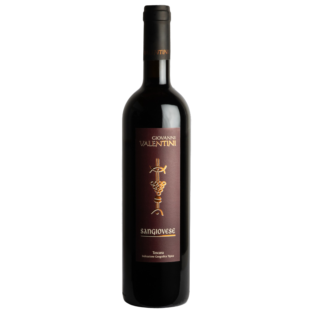 Valentini Sangiovese Toscana 2024 – Sangiovese, Rubinrot, Kirsche, Toskana