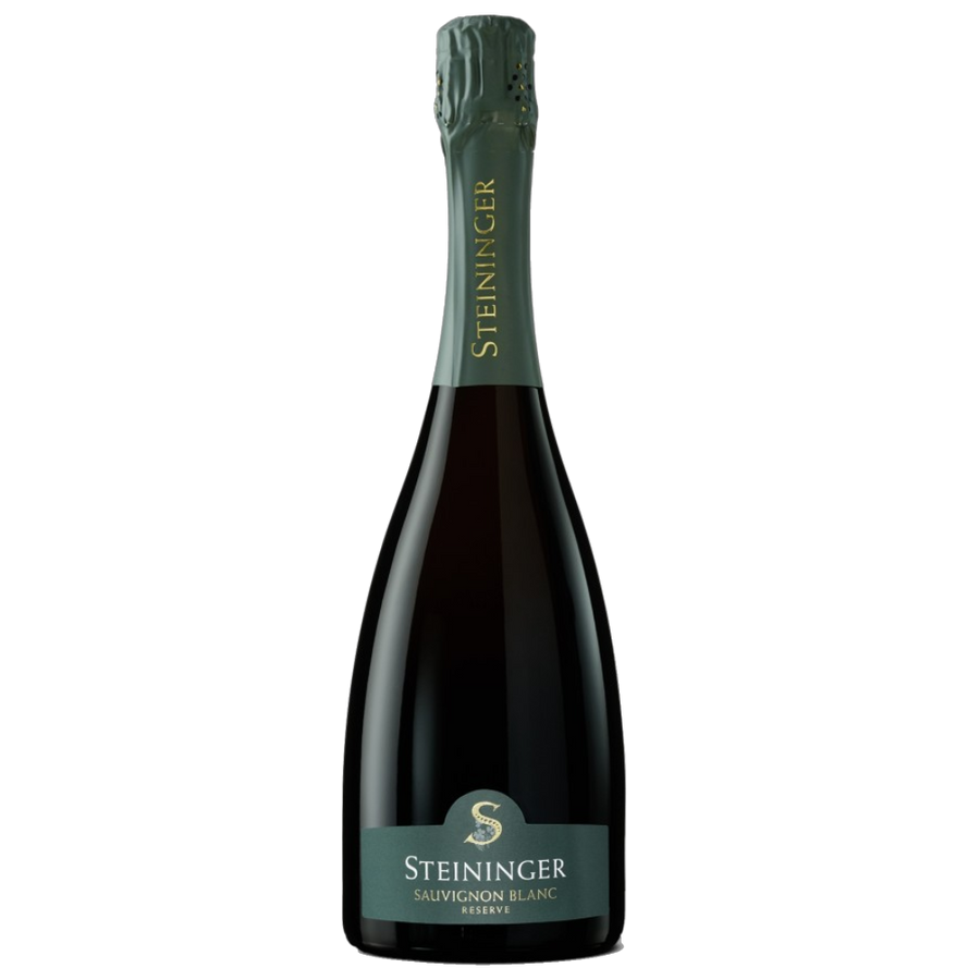Steininger Sauvignon Blanc Reserve Sekt 2021 0,75 l Flaschengärung 24 Monate Hefe feines Mousseux