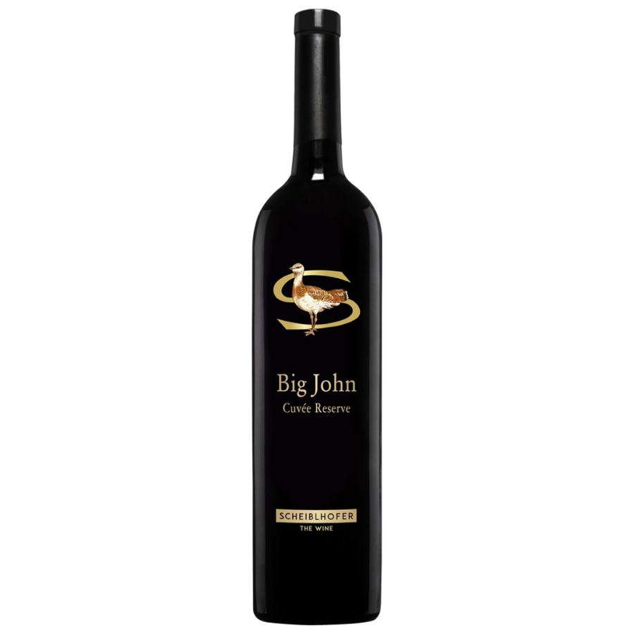 Scheiblhofer Big John Cuvée Reserve 2023 1,5 l – dichtes Violett, Frucht, Karamell, Röstaromen, Barr