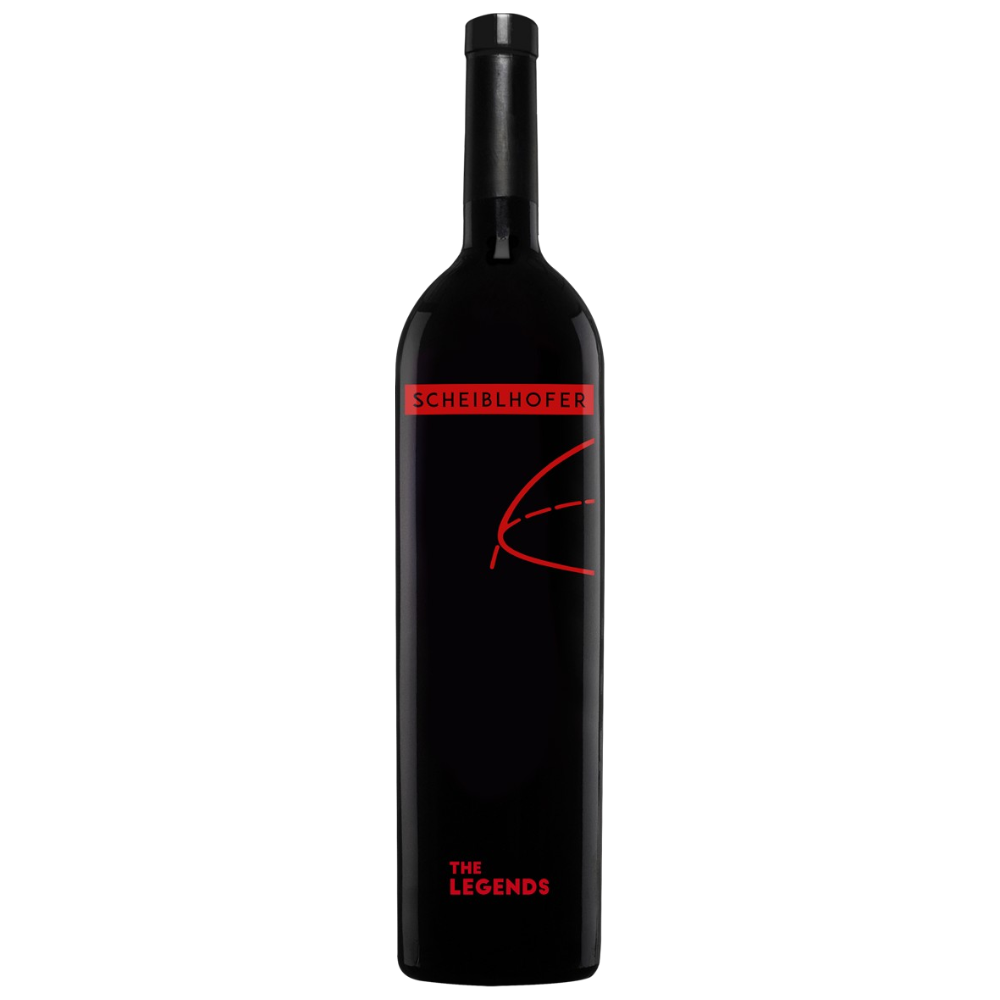 Weingut Scheiblhofer The Legends 2023 - österreichischer Bordeaux-Cuvée mit 16 Monaten französischem Barrique-Ausbau