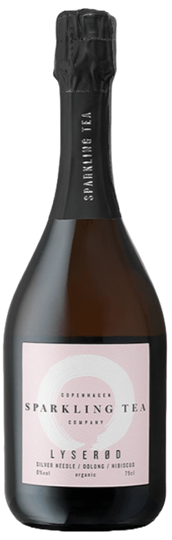 Sparkling Tea Lyserød alkoholfrei – Rosé, rote Beeren, Oolong, alkoholfrei