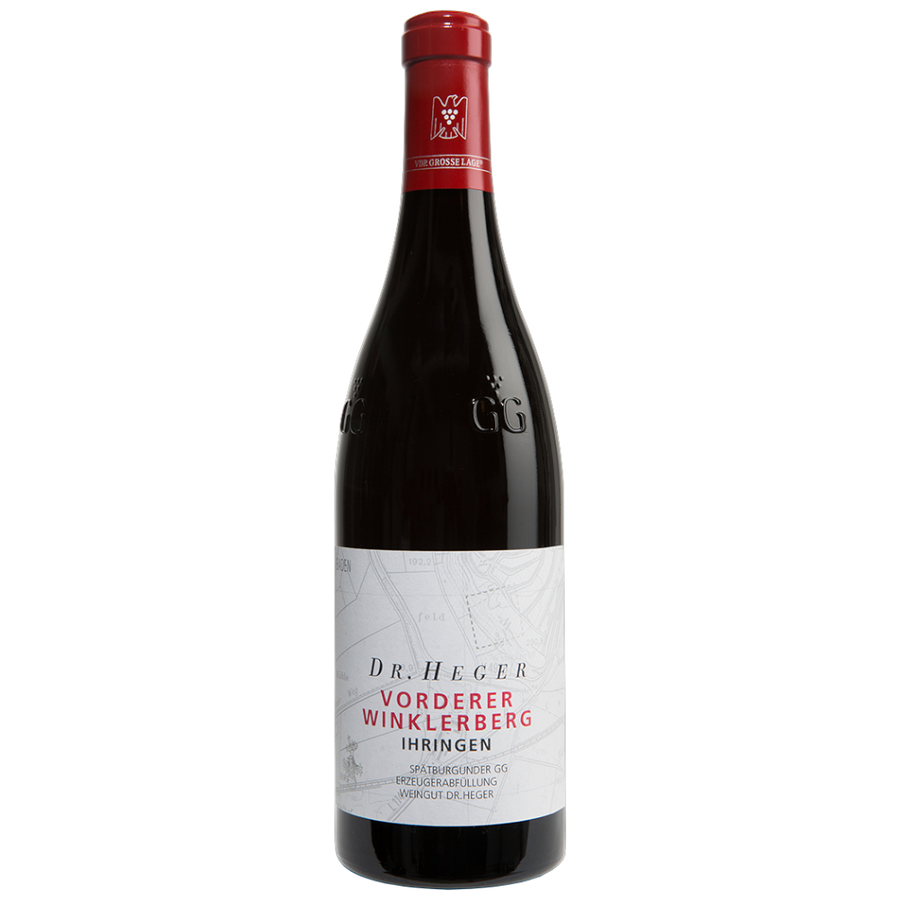 Dr. Heger Ihringen Winklerberg Spätburgunder Großes Gewächs 2020 - deutscher Rotwein aus VDP.GROSSE LAGE mit seidenem Tanningerüst