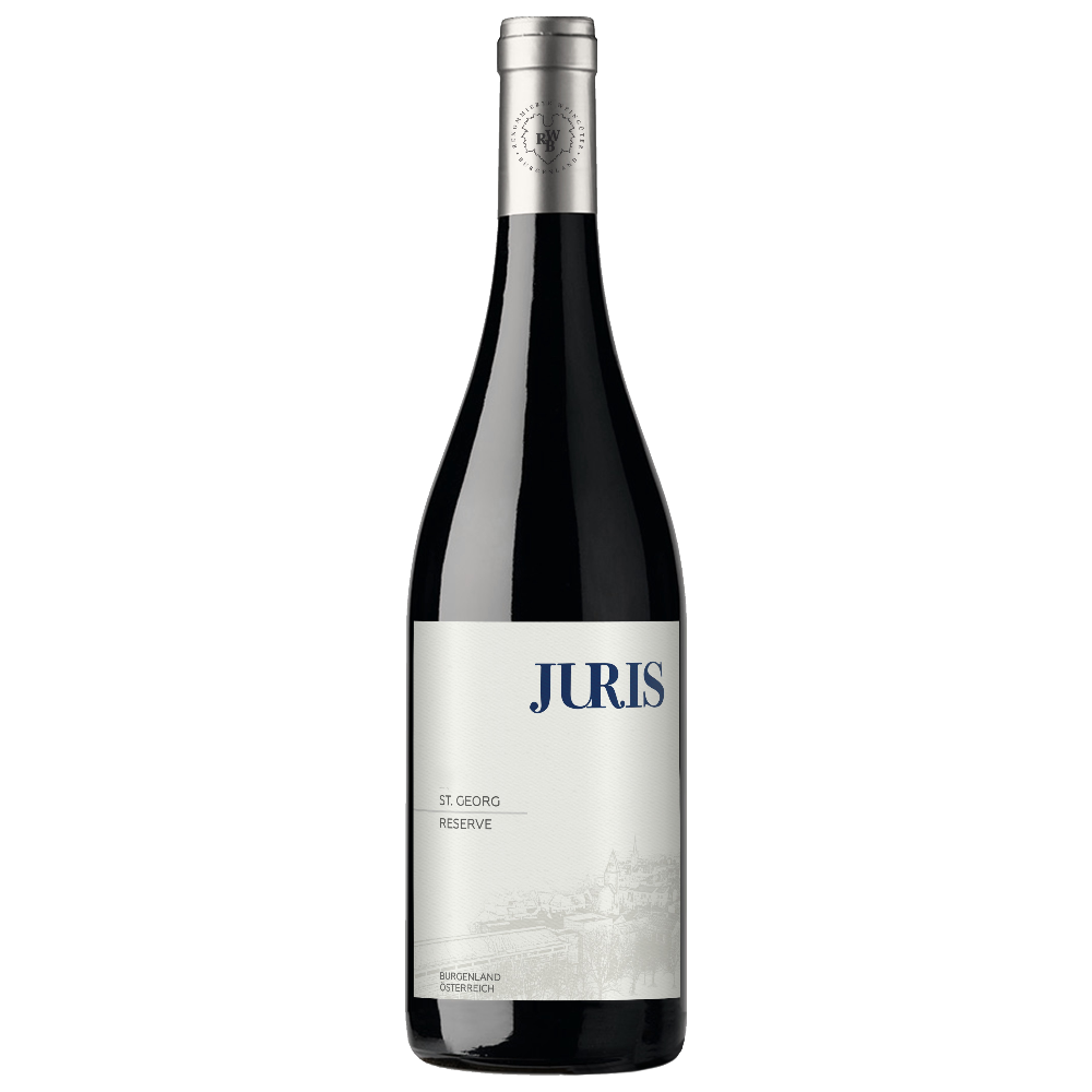 Juris St. Georg Reserve 2019 – Pinot Noir, St. Laurent, Brombeere, Eleganz
