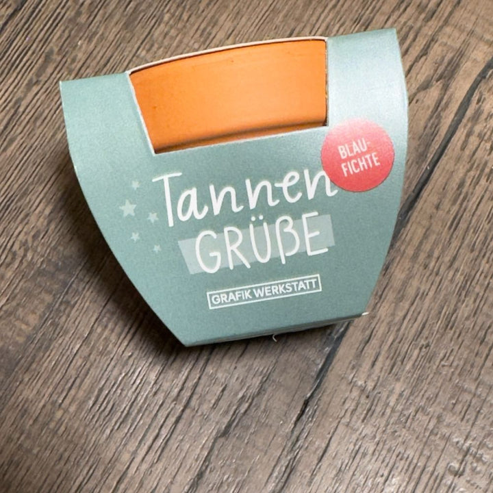 Weihnachts Geschenkbox mit Chai Shortbread und Kerze