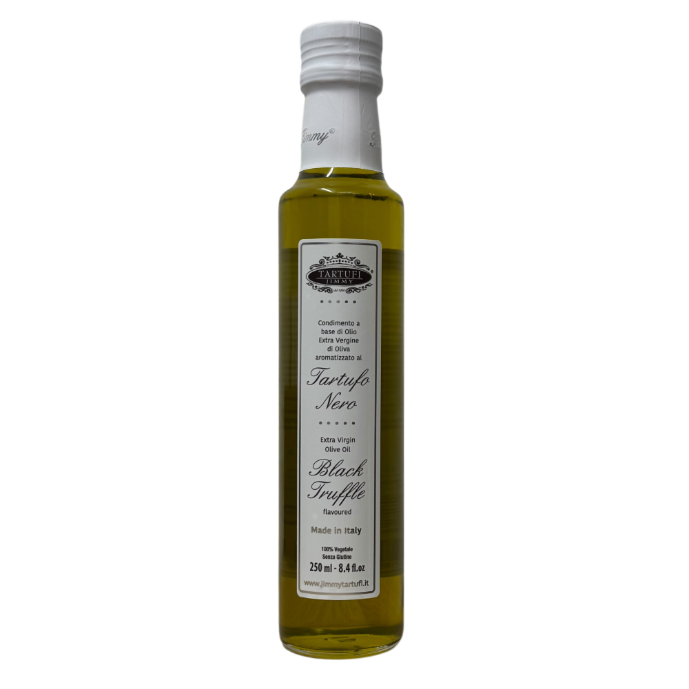Tartufi Jimmy Tartufo Nero Olive Oil 250ml – Trüffelöl, Olivenöl, Gourmet, Italien