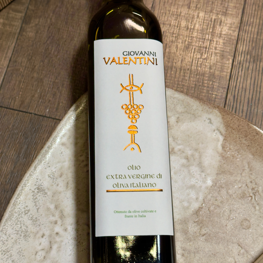 Aglio e Olio Geschenkbox Inhalt – Felicetti Pasta, Valentini Olivenöl, Balsamico, Venchi Cremino