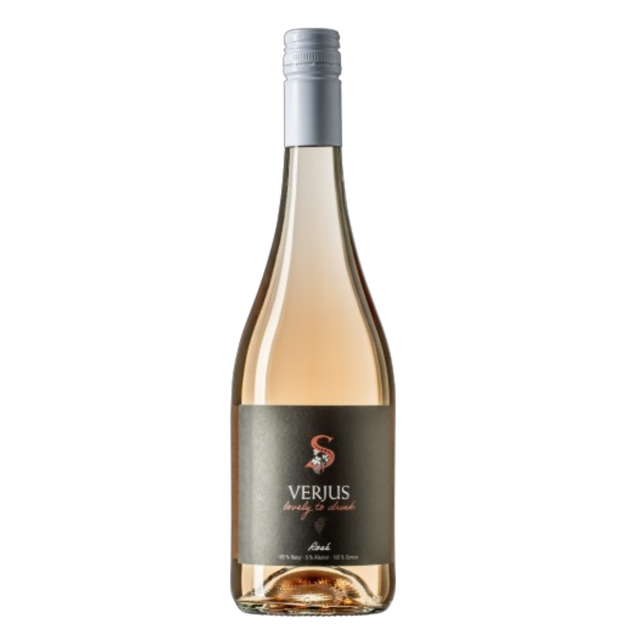 Steininger Verjus Rosé 0,75 l alkoholfrei Zweigelt Ribisel Rhabarber Pink Grapefruit spritzig