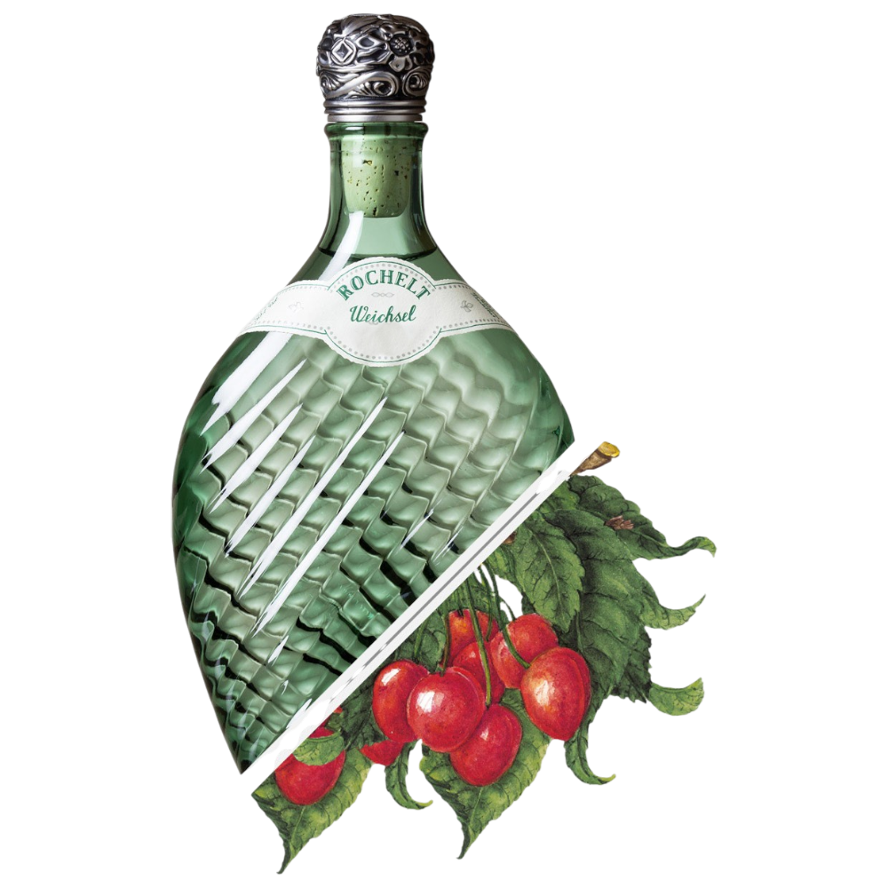 Rochelt Weichsel 2010 350 ml – Edelbrand aus Sauerkirsche, rotfruchtig, würzig, kernig