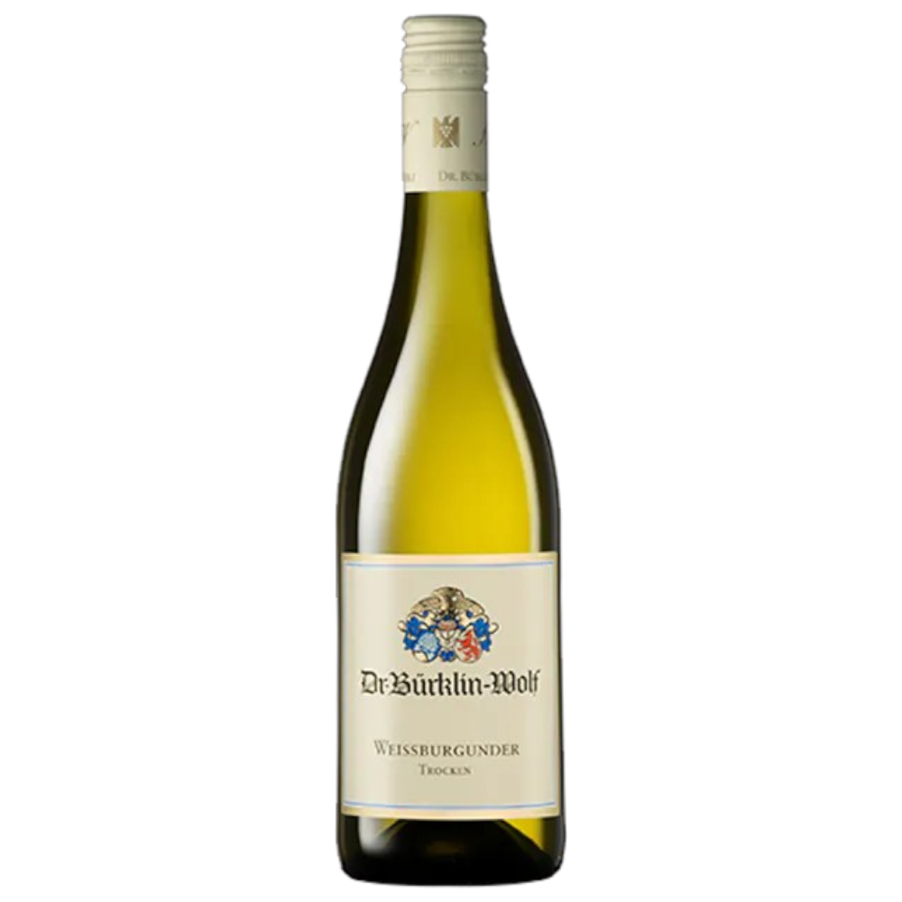Weingut Dr. Bürklin-Wolf Weissburgunder trocken 2024 - Pfalzer Weißwein aus Wachenheim mit Edelstahl- und Holzfass-Ausbau