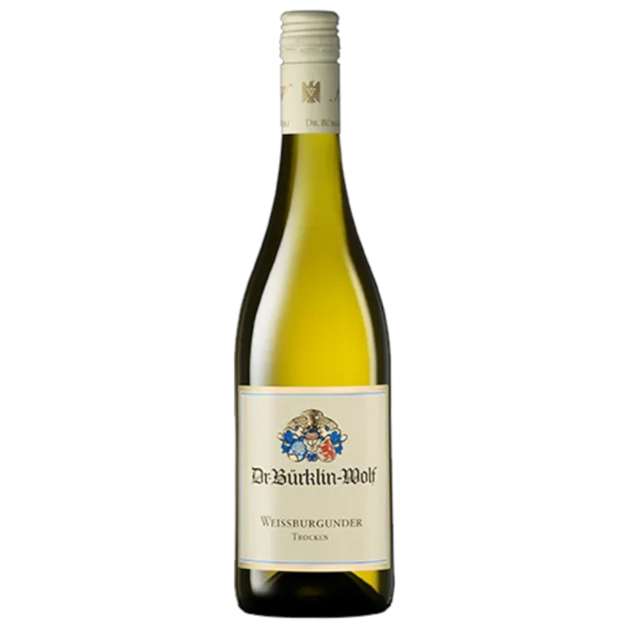 Weingut Dr. Bürklin-Wolf Weissburgunder trocken 2024 - Pfalzer Weißwein aus Wachenheim mit Edelstahl- und Holzfass-Ausbau