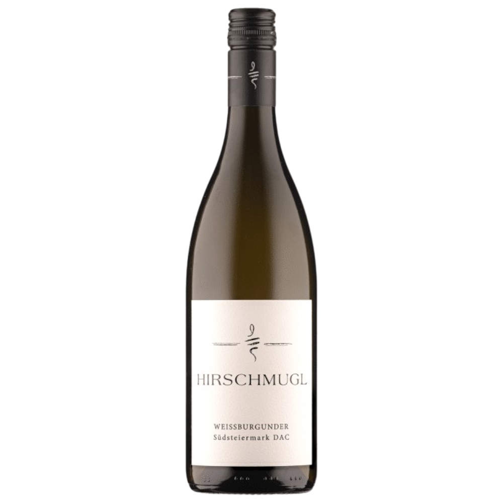 Weingut Hirschmugl Domaene Seggauberg Weißburgunder Südsteiermark DAC 2024 - steirischer Weißwein aus der Lage Wiesberg mit alten Rebstöcken
