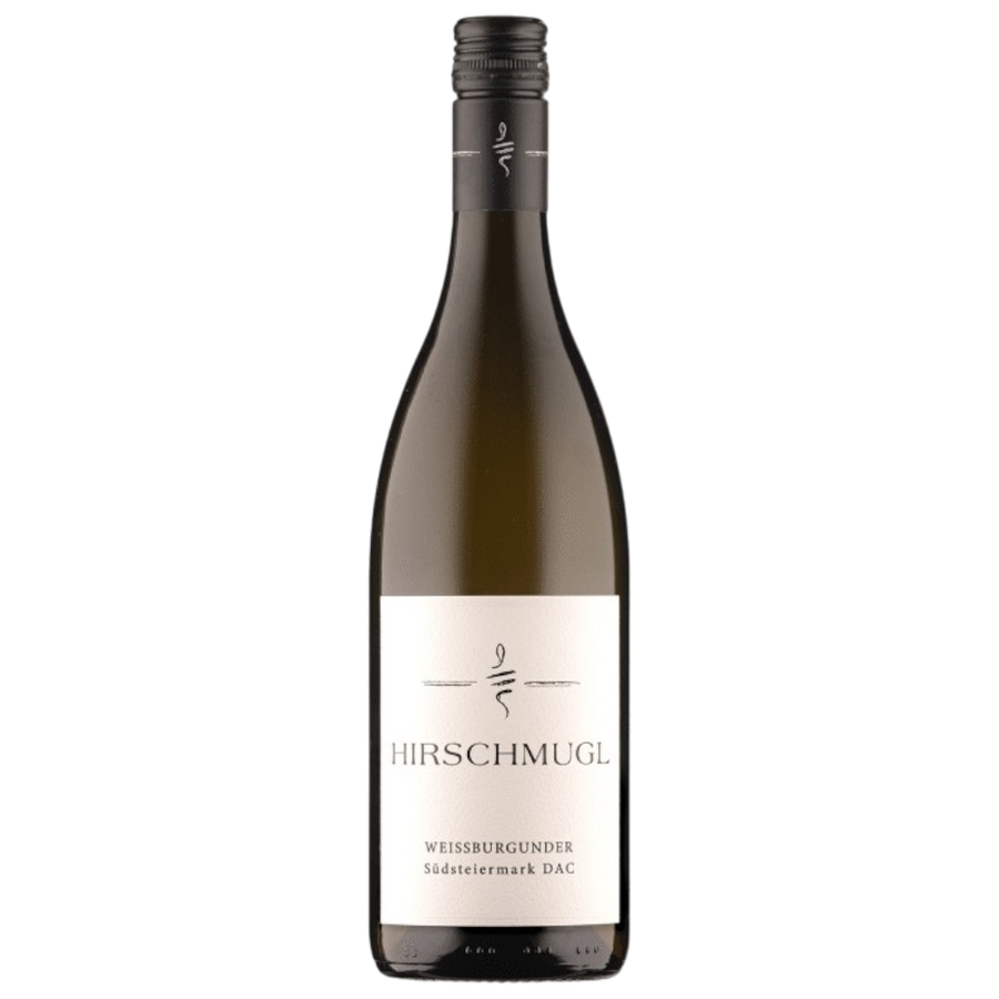 Weingut Hirschmugl Domaene Seggauberg Weißburgunder Südsteiermark DAC 2024 - steirischer Weißwein aus der Lage Wiesberg mit alten Rebstöcken