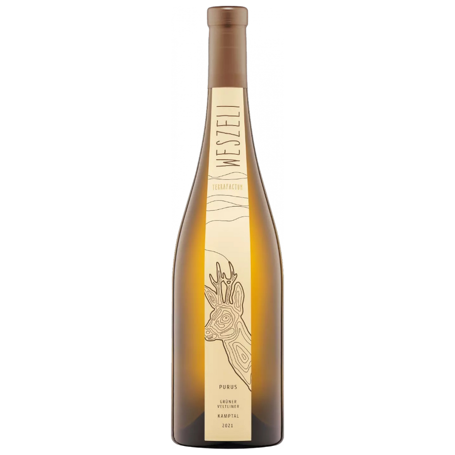 Weszeli Grüner Veltliner Purus 2021 3,0 l Kernobst gelbe Äpfel Blütennoten