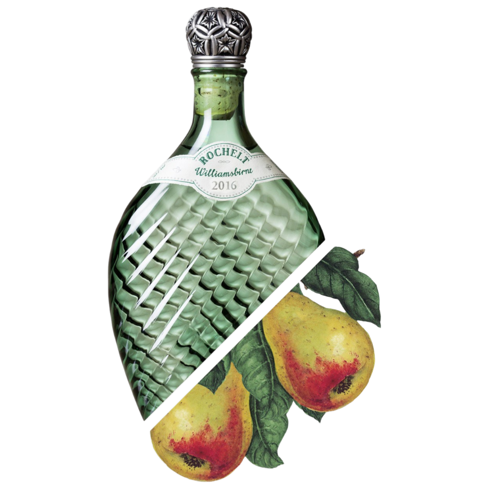 Rochelt Williamsbirne 2016 350 ml – Edelbrand aus vollreifen Williamsbirnen, saftig, extraktreich