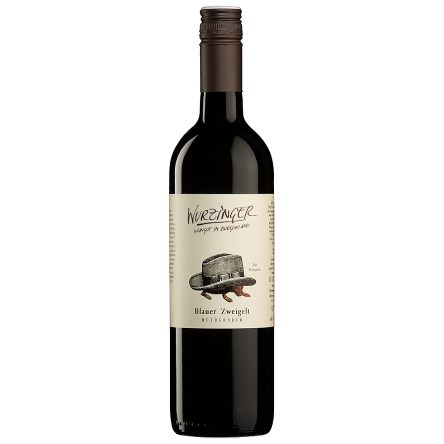 Wurzinger Blauer Zweigelt Heideboden 2025 0,75 l rubinrot Herzkirsche Brombeeren
