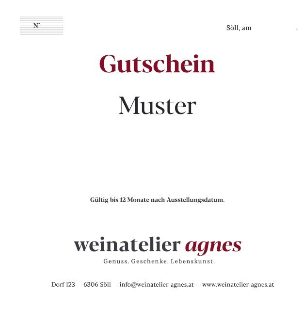 Gutschein 3-Gang Menü inkl. Weinbegleitung für 2 Personen