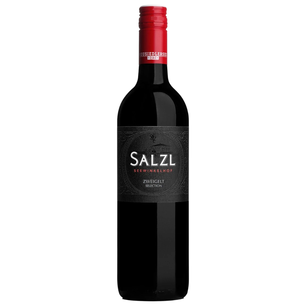 Salzl Zweigelt Selection Neusiedlersee DAC 2022 - österreichischer Rotwein aus Paratschernosem mit 14 Tagen Maischestandzeit