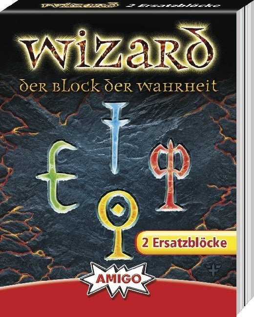 Amigo Verlag, Wizard - der Block der Wahrheit, Ersatzblöcke - Weinatelier Agnes