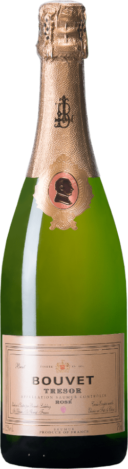 Bouvet, Brut Rosé Cuvée Trésor, 0,75 l - Weinatelier Agnes