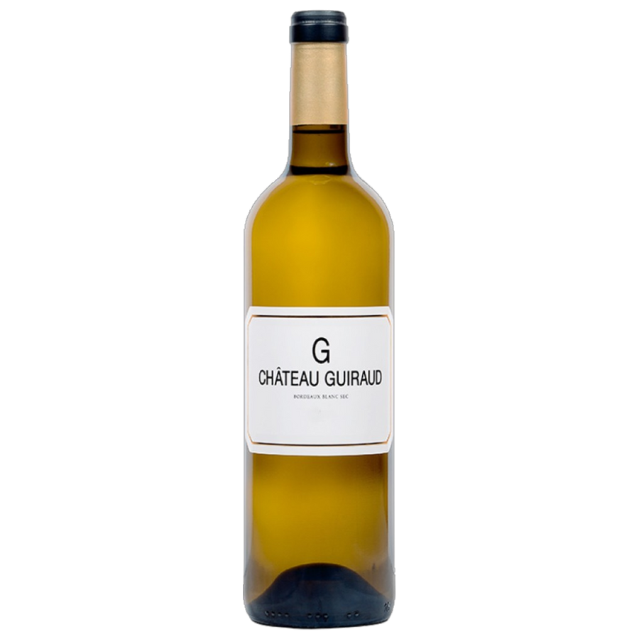 Château Guiraud G Bordeaux Blanc Sec 2024 rosa Grapefruit Passionsfrucht Wacholder präzise Säure lan
