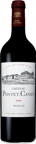 Château Pontet - Canet 5. Grand Cru Classé 2009, 0,75 l - Weinatelier Agnes