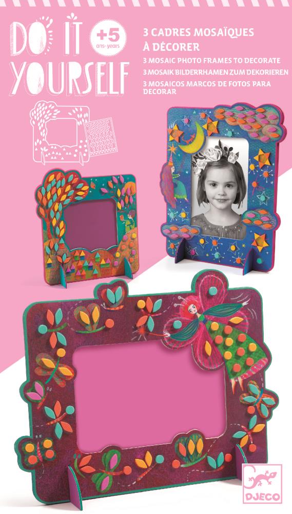 Djeco, Mosaik Rahmen - Feenhaft DJ07904 - Weinatelier Agnes
