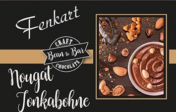 Fenkart, Nougat & Tonkabohne Edelvollmilchschokolade, 80g - Weinatelier Agnes