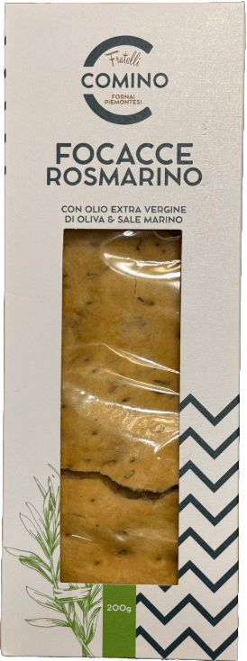 Fratelli Comino, Focacce Rosmarino, 200 g - Weinatelier Agnes