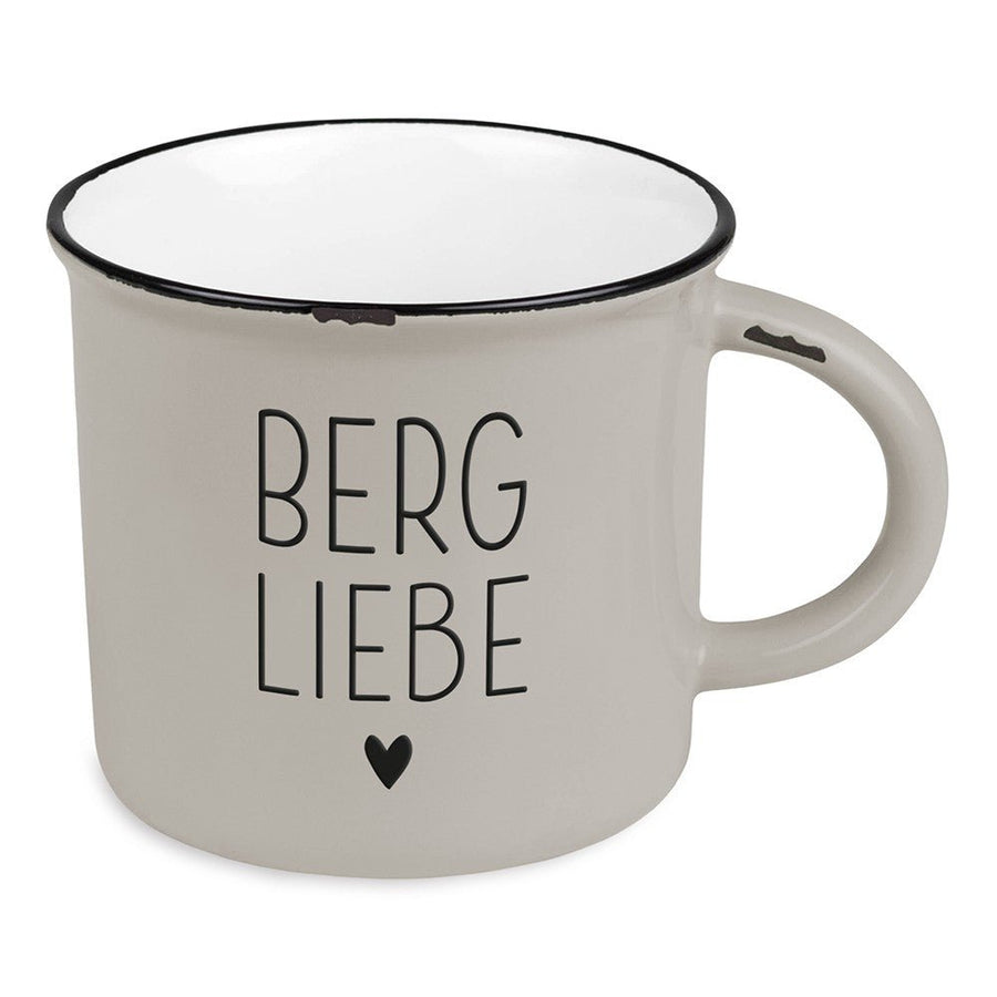 Grafik Werkstatt, Vintage - Becher Bergliebe - Weinatelier Agnes