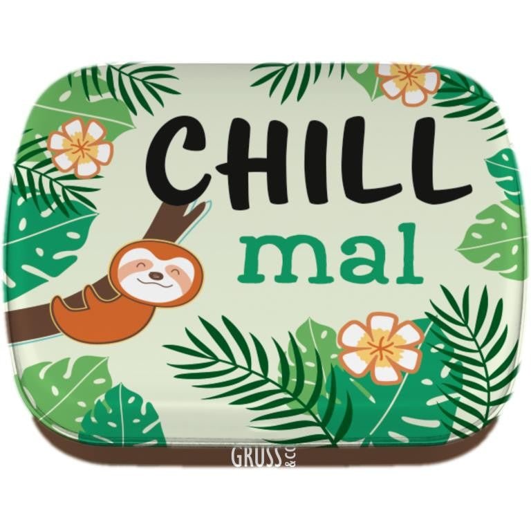 GRUSS & CO, Mintdose 58155 Motiv »Chill mal« - Weinatelier Agnes