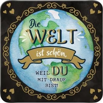 GRUSS & CO, Untersetzer 47446 - WELT - Weinatelier Agnes